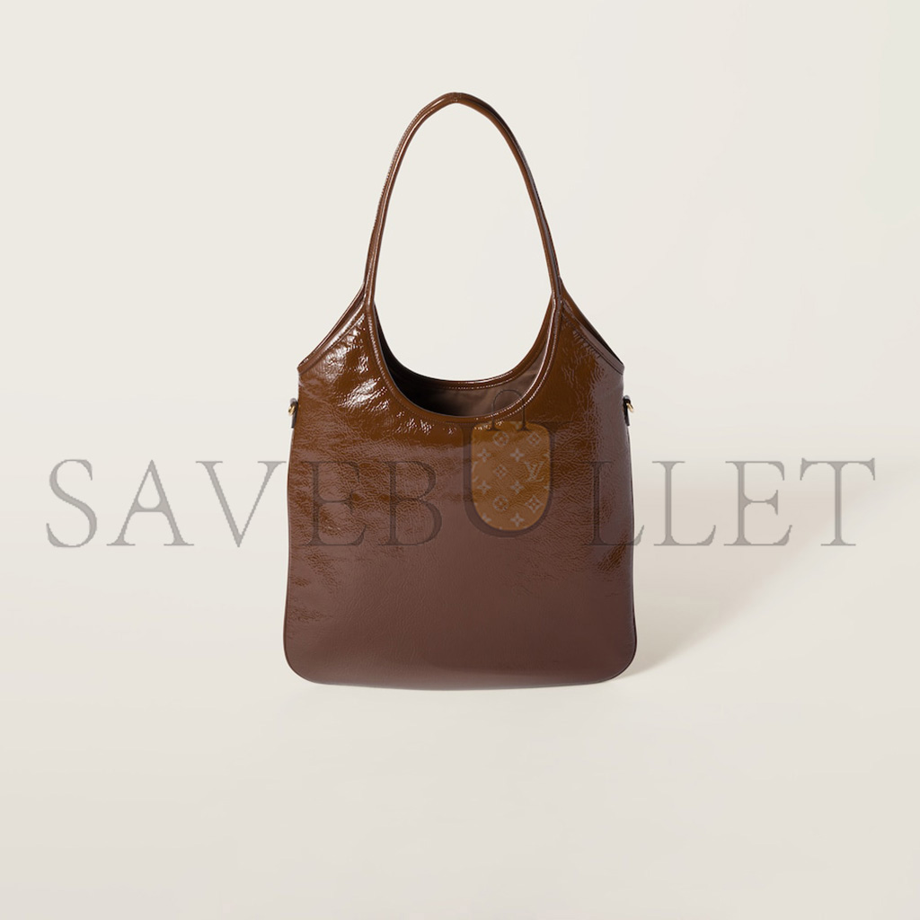 M1v M1v ivy naplak patent leather bag 5bg231 (40*35cm)